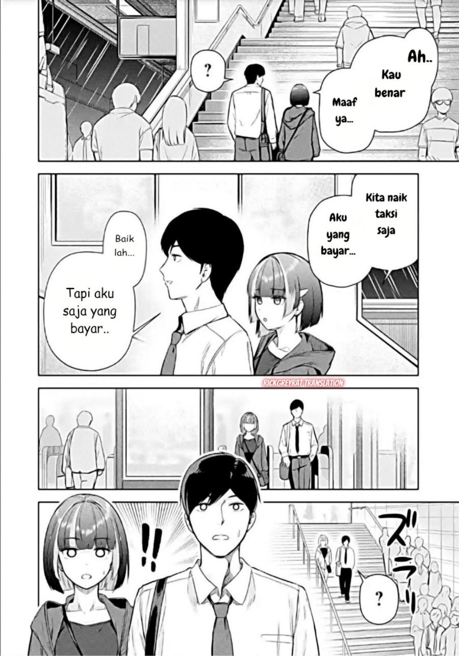 Baca Tachi Nomi Izakaya De Kei Joshidaisei Ga Tonari Ni Kuru Hanashi - Chapter 08.2 halaman 5