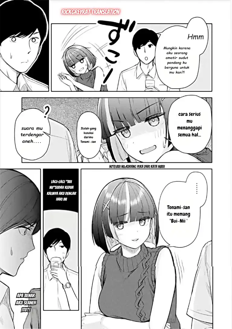 Baca Tachi Nomi Izakaya De Kei Joshidaisei Ga Tonari Ni Kuru Hanashi - Chapter 09 halaman 17