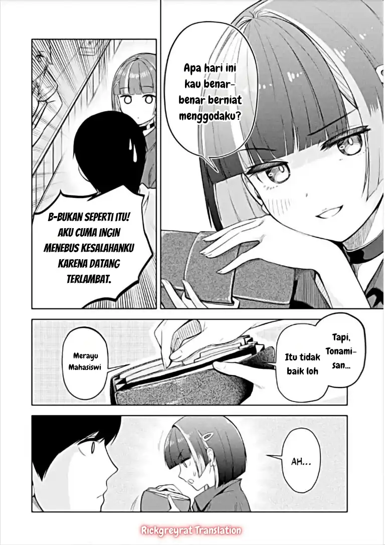 Baca Tachi Nomi Izakaya De Kei Joshidaisei Ga Tonari Ni Kuru Hanashi - Chapter 10.2 halaman 11