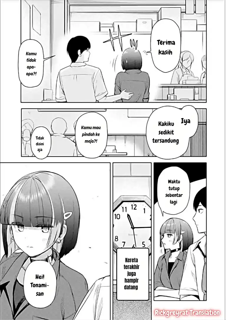 Baca Tachi Nomi Izakaya De Kei Joshidaisei Ga Tonari Ni Kuru Hanashi - Chapter 10.2 halaman 6