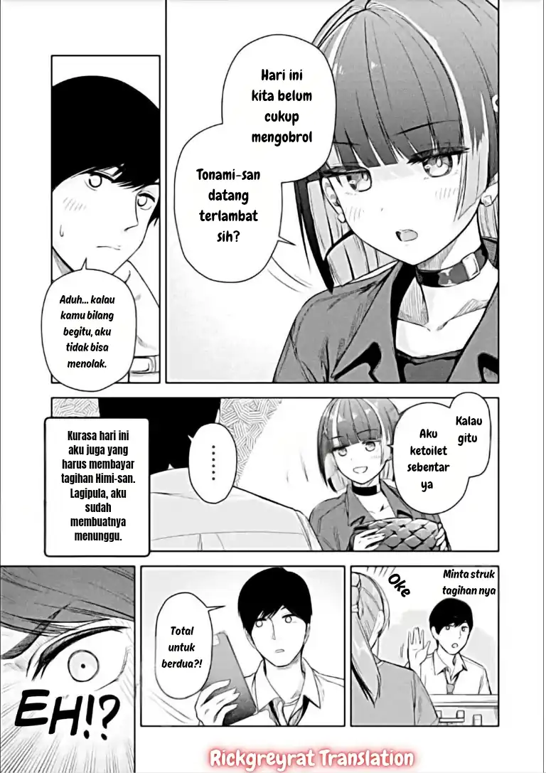 Baca Tachi Nomi Izakaya De Kei Joshidaisei Ga Tonari Ni Kuru Hanashi - Chapter 10.2 halaman 8