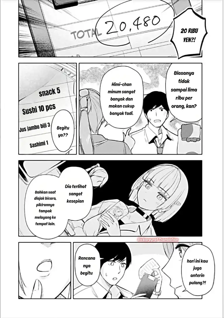 Baca Tachi Nomi Izakaya De Kei Joshidaisei Ga Tonari Ni Kuru Hanashi - Chapter 10.2 halaman 9