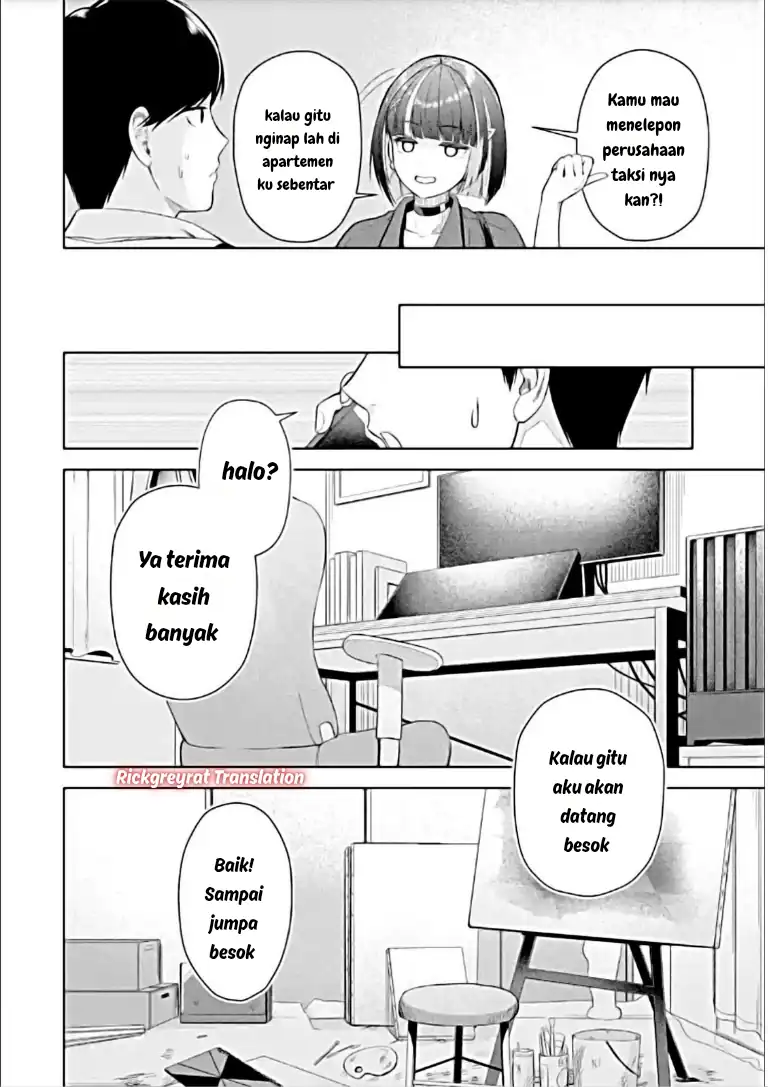 Baca Tachi Nomi Izakaya De Kei Joshidaisei Ga Tonari Ni Kuru Hanashi - Chapter 11.1 halaman 11