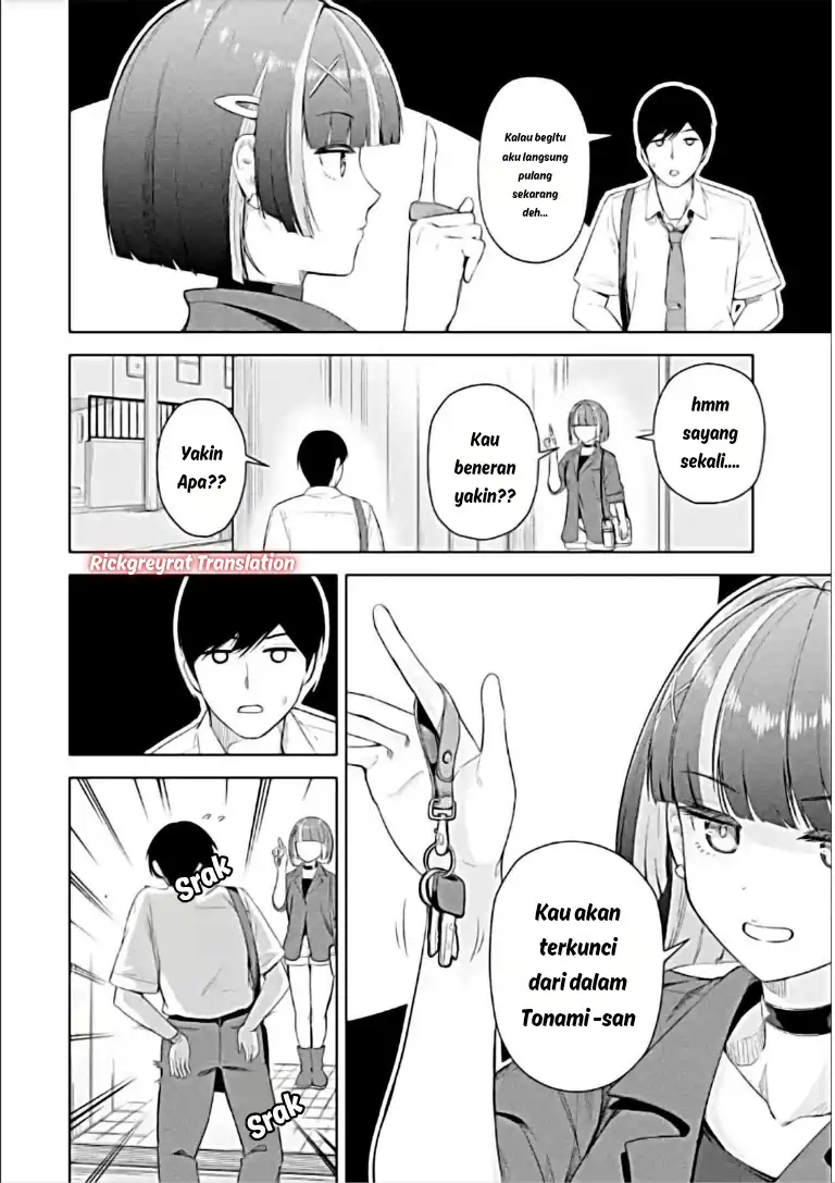 Baca Tachi Nomi Izakaya De Kei Joshidaisei Ga Tonari Ni Kuru Hanashi - Chapter 11.1 halaman 9