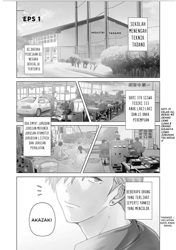 Tadano Kougyou Koukou no Nichijou Chapter 01 page 12