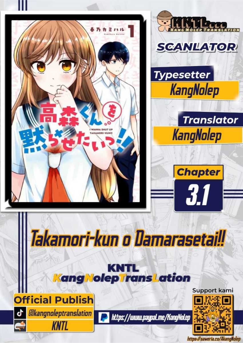 Takamori-kun wo Damarasetai!! Chapter 03.1 page 2