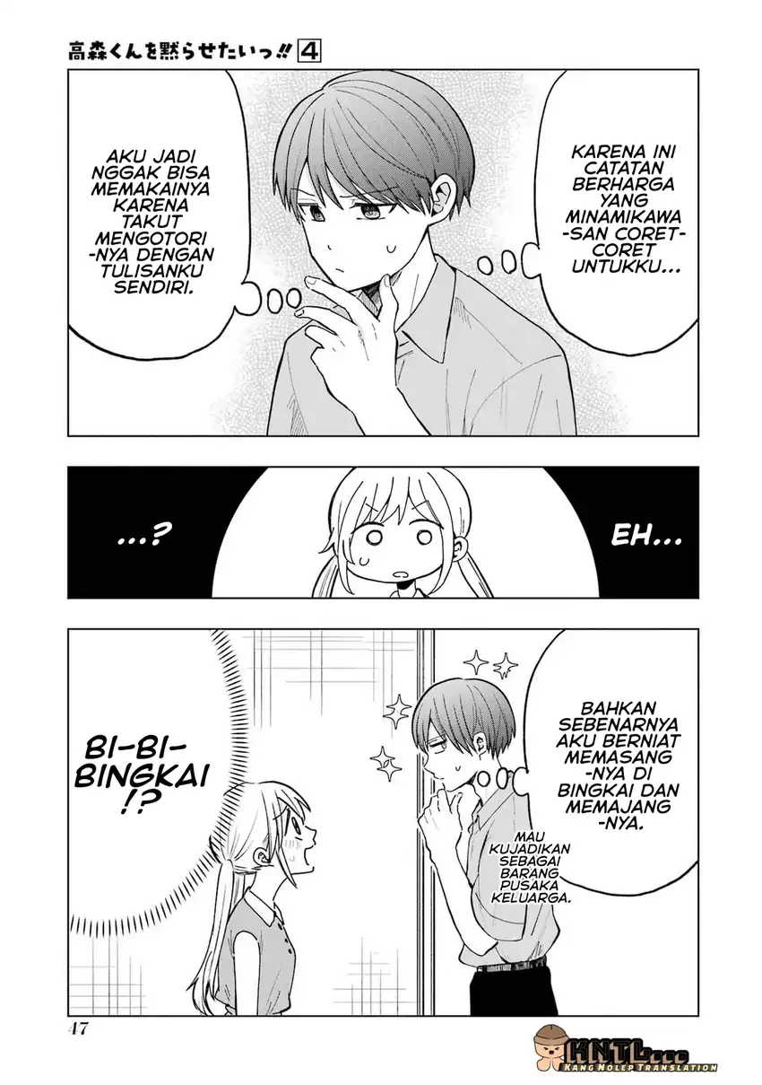 Baca Takamori-kun wo Damarasetai!! - Chapter 14 halaman 14