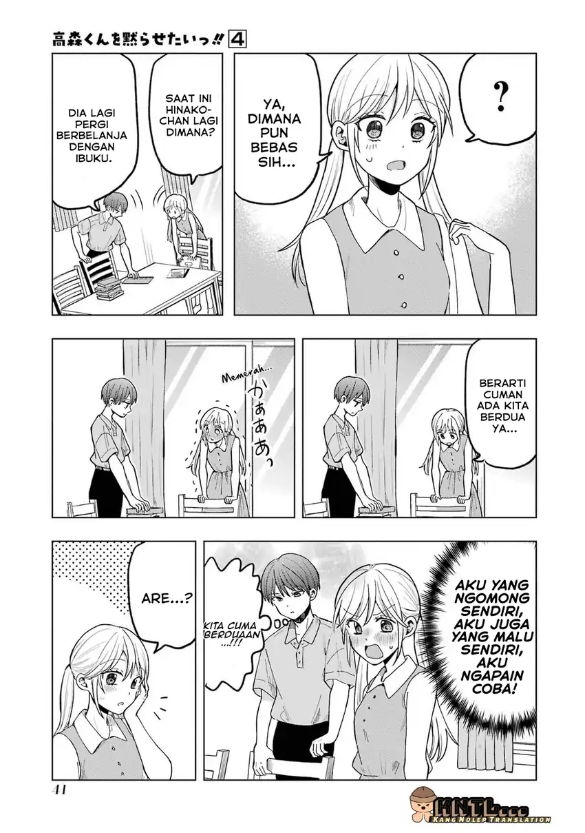 Baca Takamori-kun wo Damarasetai!! - Chapter 14 halaman 8