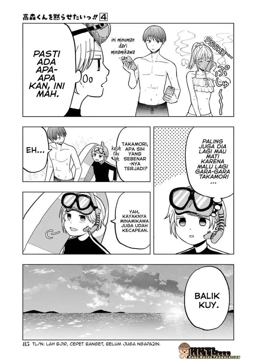 Baca Takamori-kun wo Damarasetai!! - Chapter 15 halaman 21