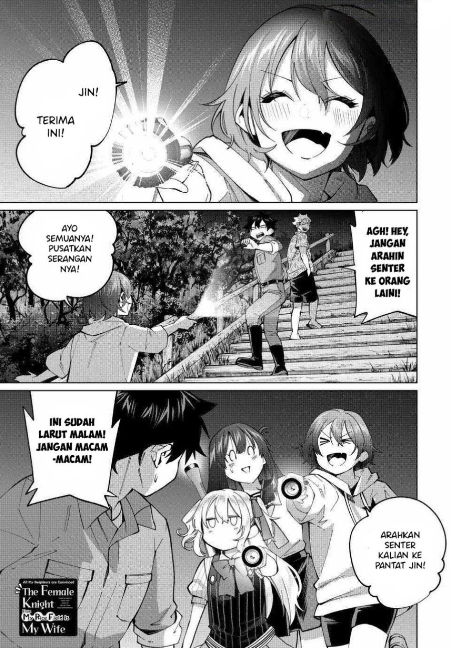 Baca Tanbo de Hirotta Onna Kishi, Inaka de Ore no Yome da to Omowareteiru - Chapter 33 halaman 3