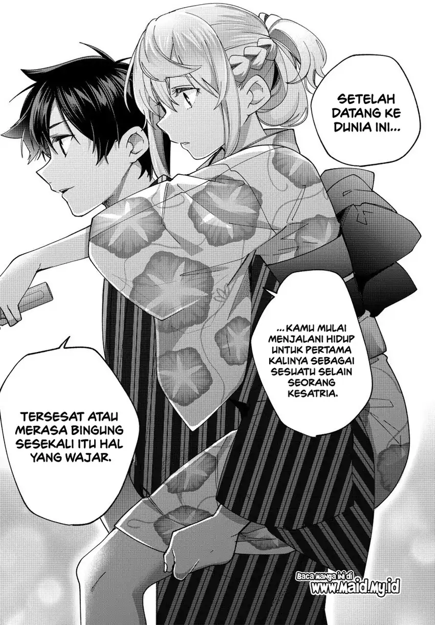 Baca Tanbo de Hirotta Onna Kishi, Inaka de Ore no Yome da to Omowareteiru - Chapter 38 halaman 18