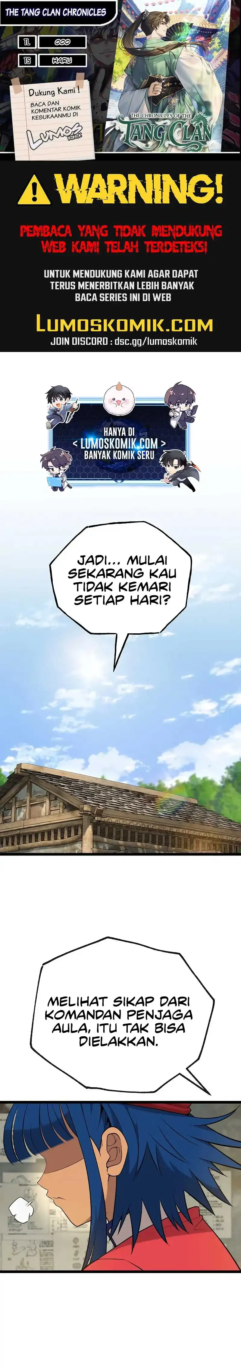 Baca Tang Clan Legend - Chapter 30 halaman 1