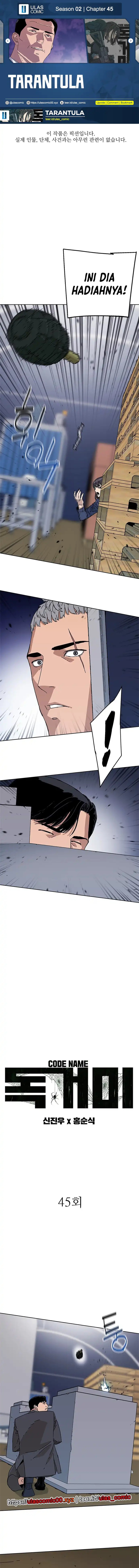 Baca Tarantula (SHIN Jinwoo) - Chapter 45 halaman 1