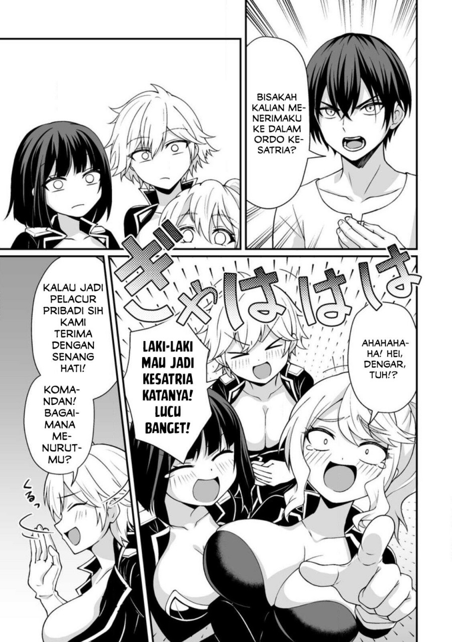Teisou Gyakuten Sekai De Yuiitsu No Otoko Kishi No Ore, Onna Kishi Gakuen Ni Nyuugaku Shitara Nazeka Eiyou Atsukai Sareta ~Zetsurin Skill De Harem Musou~ Chapter 01 page 20