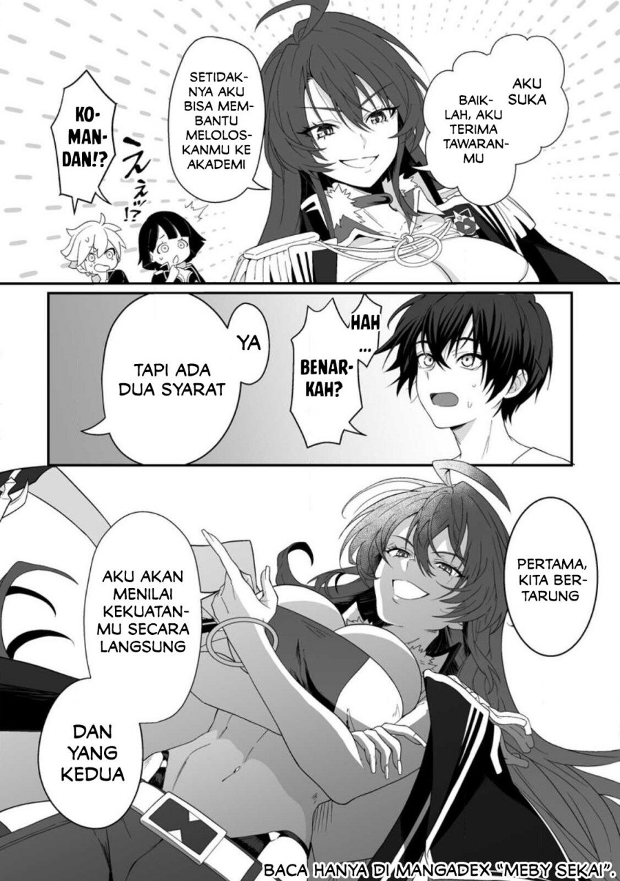 Teisou Gyakuten Sekai De Yuiitsu No Otoko Kishi No Ore, Onna Kishi Gakuen Ni Nyuugaku Shitara Nazeka Eiyou Atsukai Sareta ~Zetsurin Skill De Harem Musou~ Chapter 01 page 28