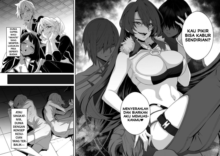 Teisou Gyakuten Sekai De Yuiitsu No Otoko Kishi No Ore, Onna Kishi Gakuen Ni Nyuugaku Shitara Nazeka Eiyou Atsukai Sareta ~Zetsurin Skill De Harem Musou~ Chapter 01 page 6