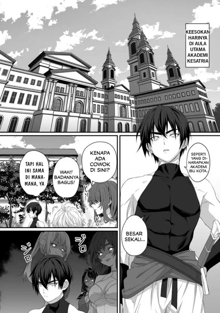 Teisou Gyakuten Sekai De Yuiitsu No Otoko Kishi No Ore, Onna Kishi Gakuen Ni Nyuugaku Shitara Nazeka Eiyou Atsukai Sareta ~Zetsurin Skill De Harem Musou~ Chapter 02 page 34