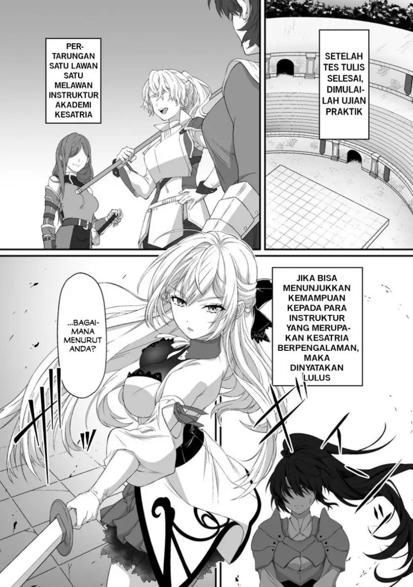 Teisou Gyakuten Sekai De Yuiitsu No Otoko Kishi No Ore, Onna Kishi Gakuen Ni Nyuugaku Shitara Nazeka Eiyou Atsukai Sareta ~Zetsurin Skill De Harem Musou~ Chapter 02 page 46