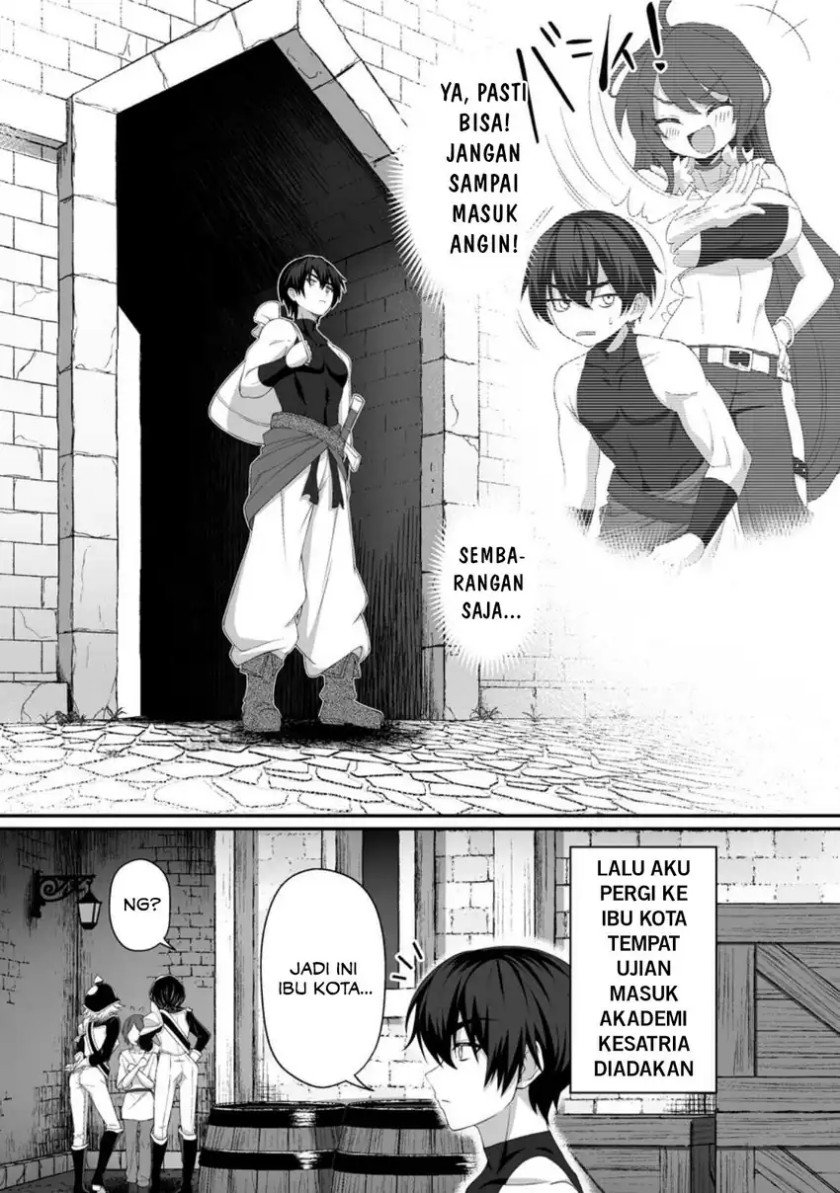 Teisou Gyakuten Sekai De Yuiitsu No Otoko Kishi No Ore, Onna Kishi Gakuen Ni Nyuugaku Shitara Nazeka Eiyou Atsukai Sareta ~Zetsurin Skill De Harem Musou~ Chapter 02 page 16