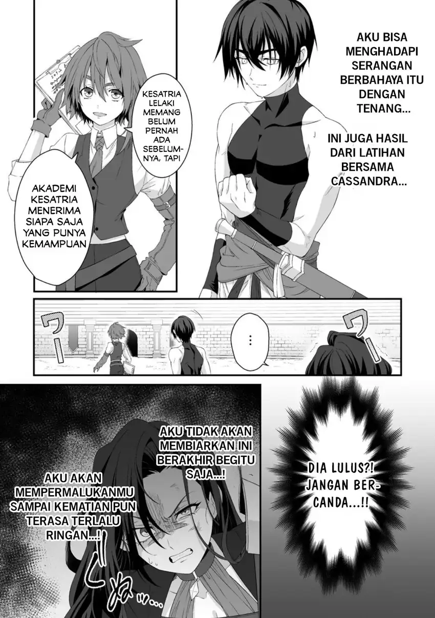 Teisou Gyakuten Sekai De Yuiitsu No Otoko Kishi No Ore, Onna Kishi Gakuen Ni Nyuugaku Shitara Nazeka Eiyou Atsukai Sareta ~Zetsurin Skill De Harem Musou~ Chapter 03 page 24