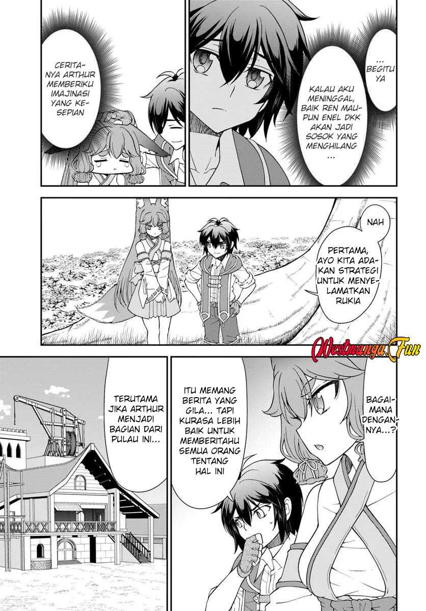 Baca Tenohira Kaitakumura de Isekai Kenkouki ~Fueteku Yome-tachi to Nonbiri Mujintou Raifu~ - Chapter 57 halaman 17