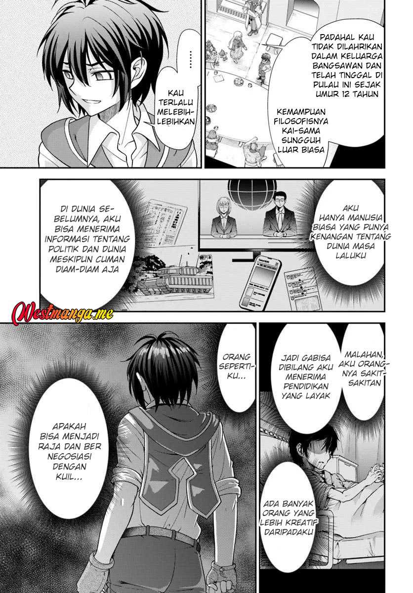 Baca Tenohira Kaitakumura de Isekai Kenkouki ~Fueteku Yome-tachi to Nonbiri Mujintou Raifu~ - Chapter 58 halaman 11