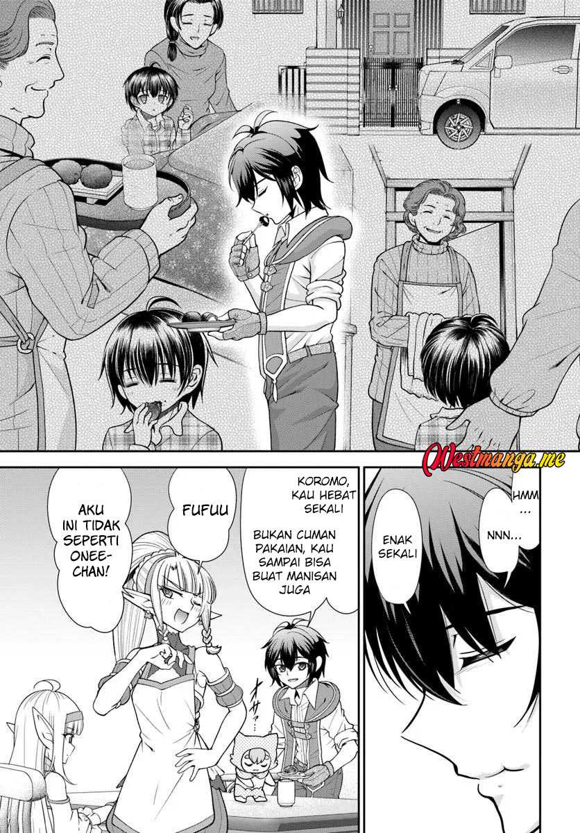 Baca Tenohira Kaitakumura de Isekai Kenkouki ~Fueteku Yome-tachi to Nonbiri Mujintou Raifu~ - Chapter 58 halaman 15