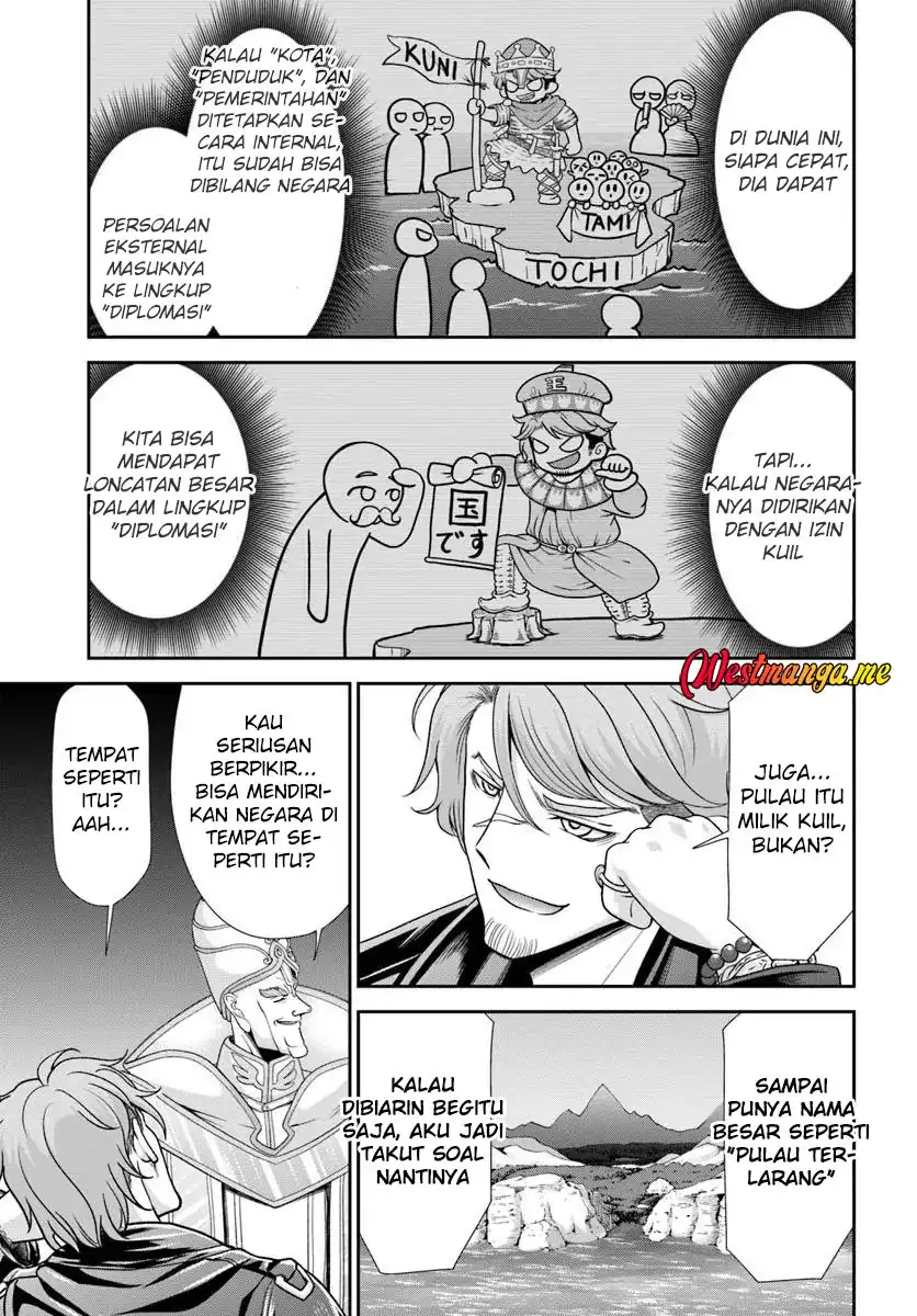Baca Tenohira Kaitakumura de Isekai Kenkouki ~Fueteku Yome-tachi to Nonbiri Mujintou Raifu~ - Chapter 62 halaman 9