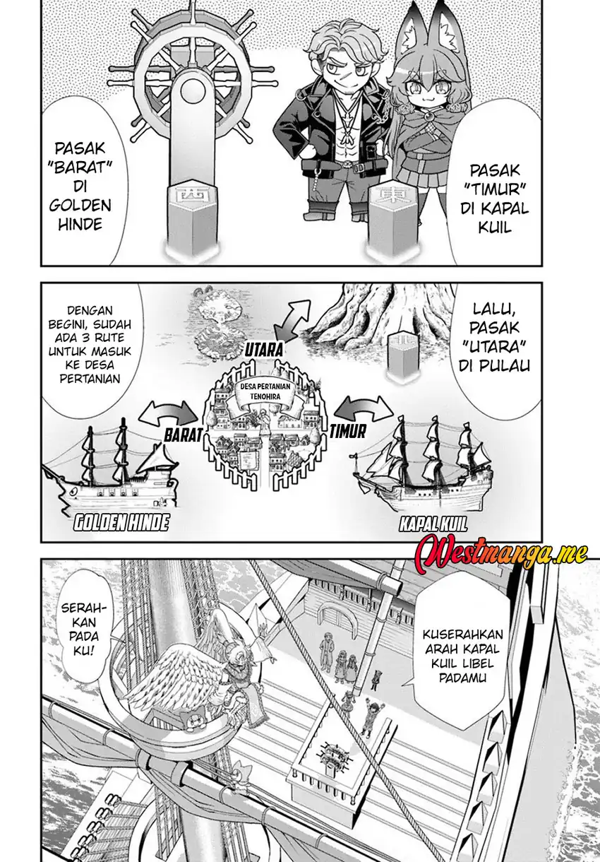Baca Tenohira Kaitakumura de Isekai Kenkouki ~Fueteku Yome-tachi to Nonbiri Mujintou Raifu~ - Chapter 63 halaman 24