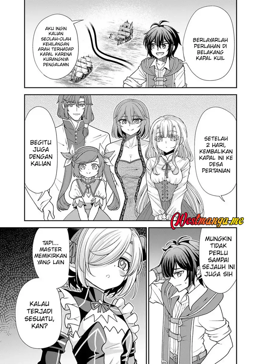 Baca Tenohira Kaitakumura de Isekai Kenkouki ~Fueteku Yome-tachi to Nonbiri Mujintou Raifu~ - Chapter 63 halaman 25