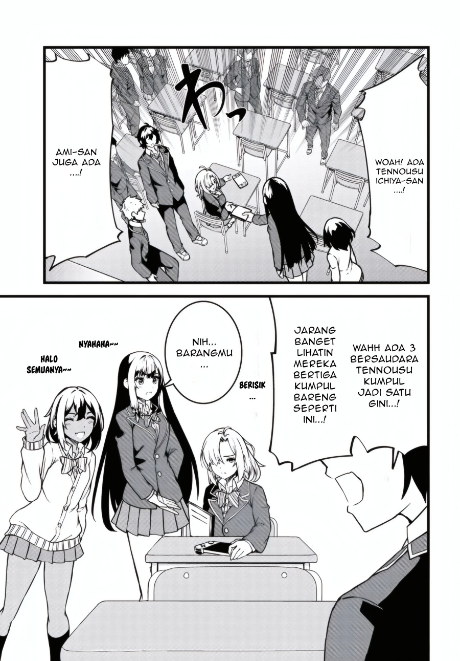 Tensai Bishoujo Sanshimai wa Isourou ni Dake Choro Kawaii Chapter 01 page 22