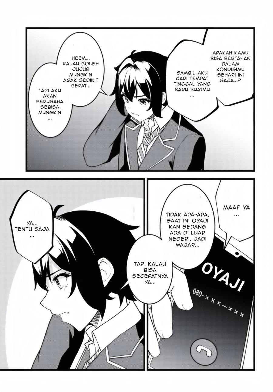 Tensai Bishoujo Sanshimai wa Isourou ni Dake Choro Kawaii Chapter 01 page 46