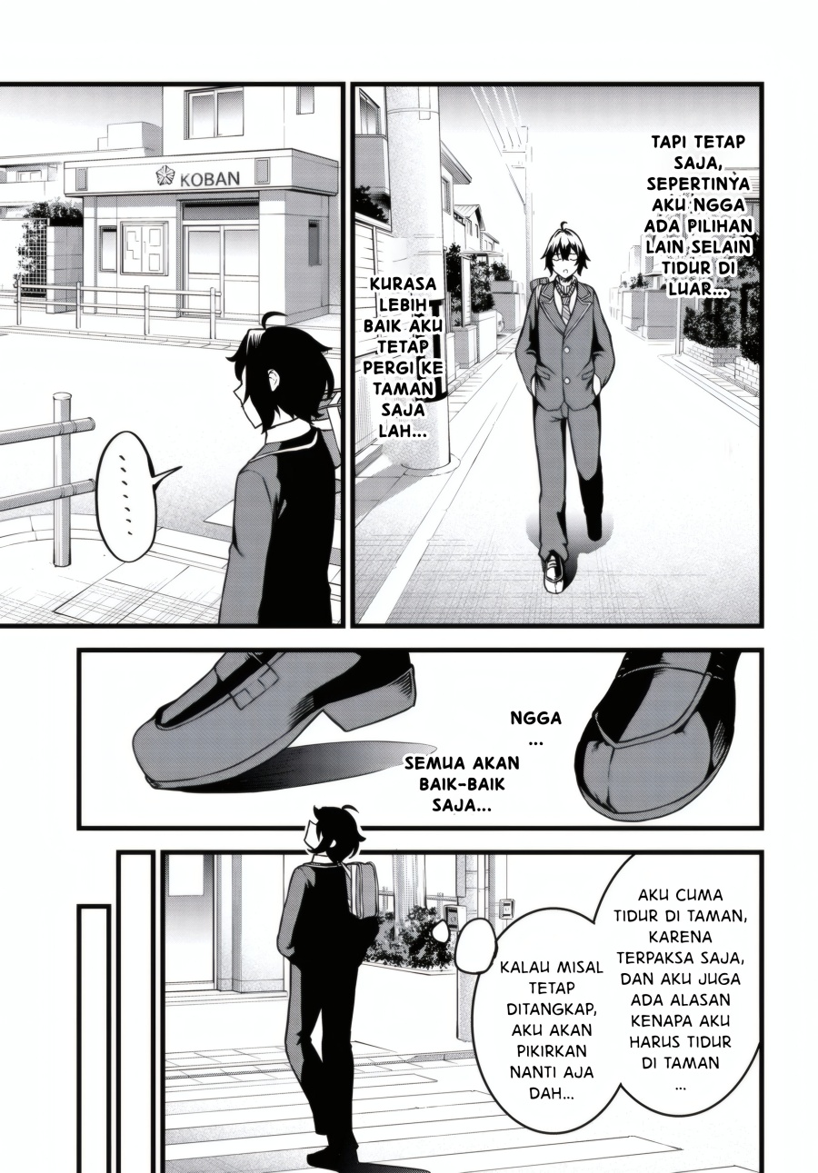 Tensai Bishoujo Sanshimai wa Isourou ni Dake Choro Kawaii Chapter 01 page 54