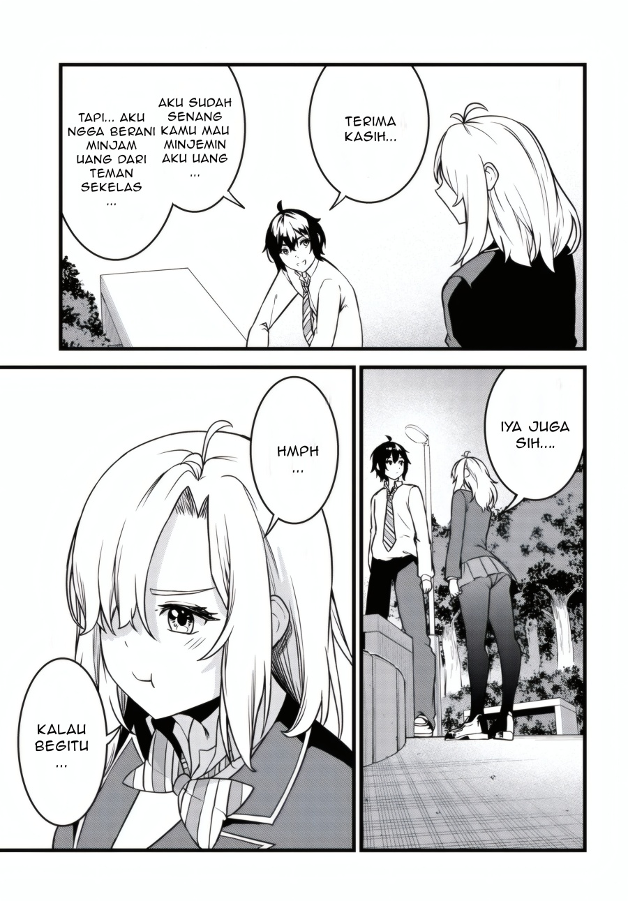 Tensai Bishoujo Sanshimai wa Isourou ni Dake Choro Kawaii Chapter 01 page 74