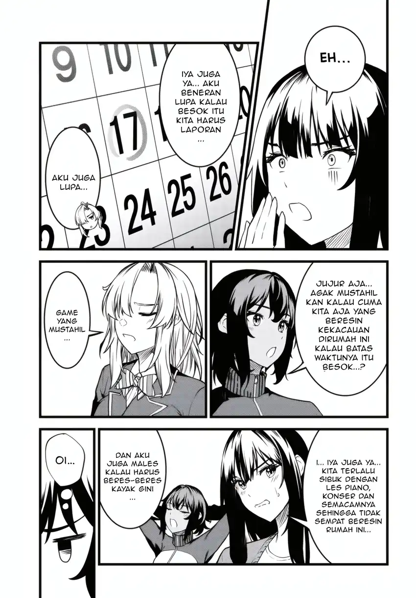 Tensai Bishoujo Sanshimai wa Isourou ni Dake Choro Kawaii Chapter 02 page 24