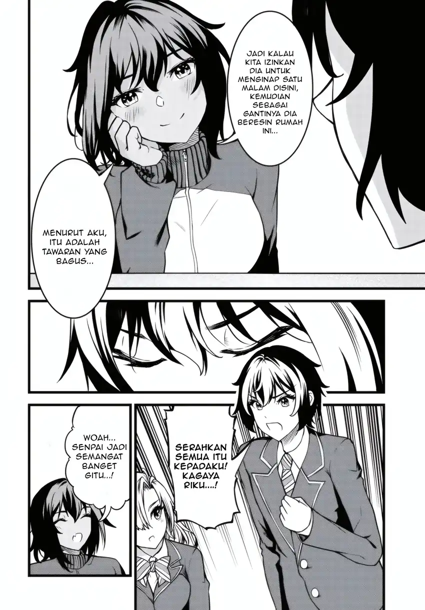 Tensai Bishoujo Sanshimai wa Isourou ni Dake Choro Kawaii Chapter 02 page 26