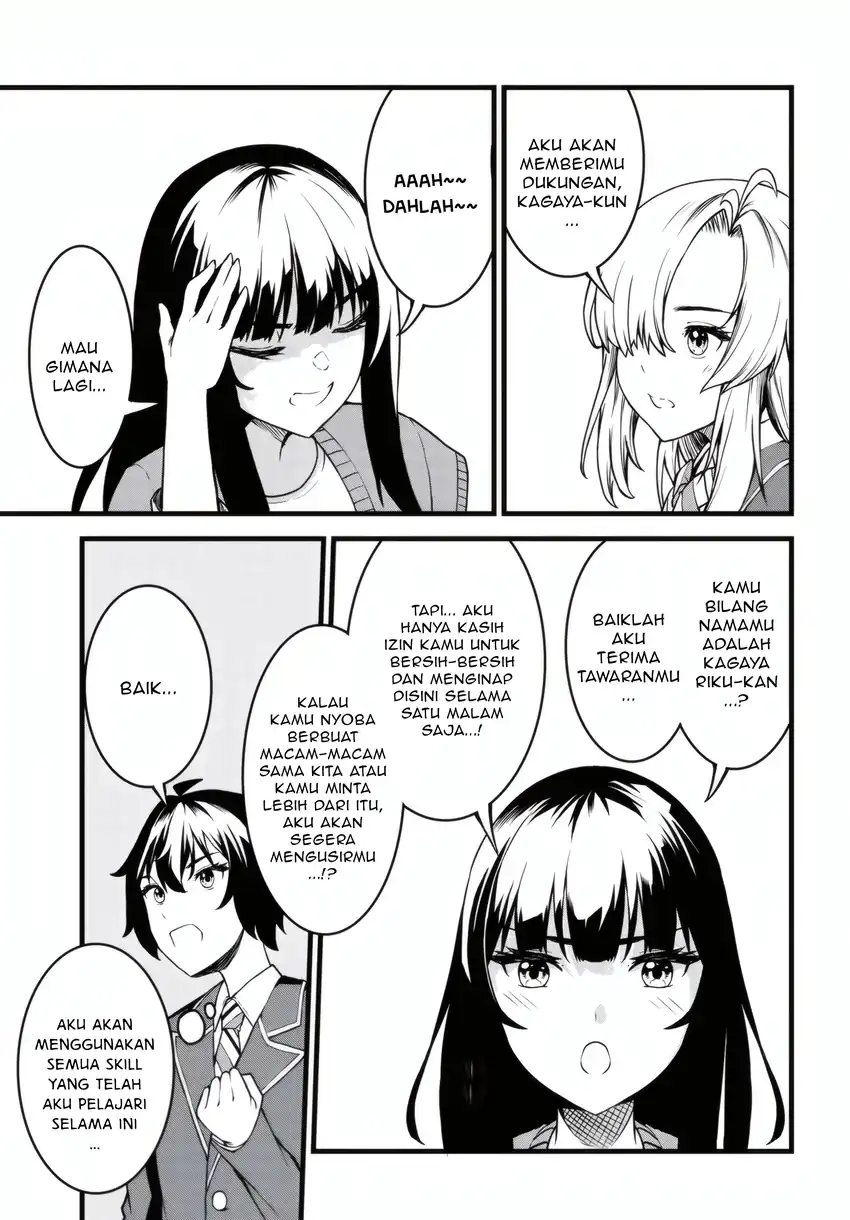 Tensai Bishoujo Sanshimai wa Isourou ni Dake Choro Kawaii Chapter 02 page 28