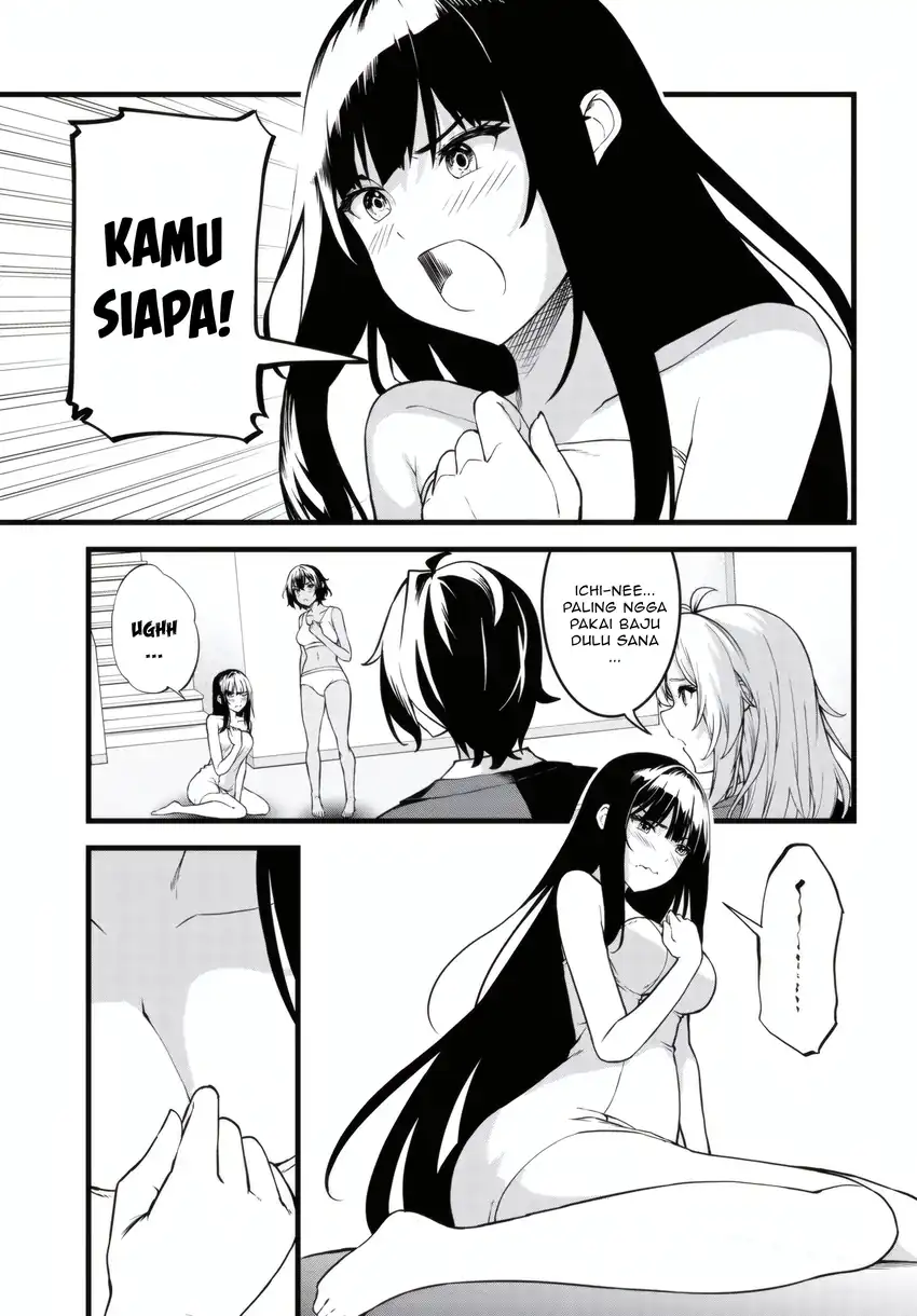 Tensai Bishoujo Sanshimai wa Isourou ni Dake Choro Kawaii Chapter 02 page 4