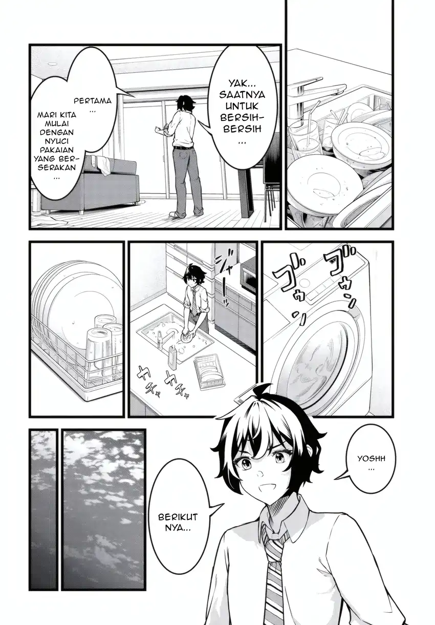 Tensai Bishoujo Sanshimai wa Isourou ni Dake Choro Kawaii Chapter 02 page 42