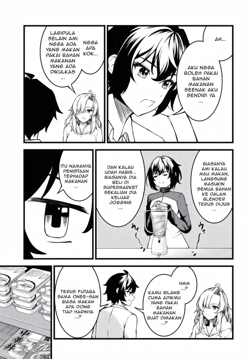 Tensai Bishoujo Sanshimai wa Isourou ni Dake Choro Kawaii Chapter 02 page 48