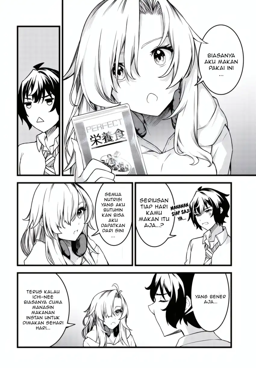 Tensai Bishoujo Sanshimai wa Isourou ni Dake Choro Kawaii Chapter 02 page 50