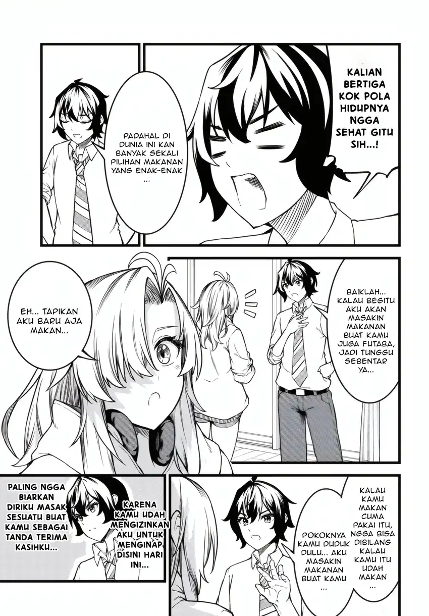 Tensai Bishoujo Sanshimai wa Isourou ni Dake Choro Kawaii Chapter 02 page 52