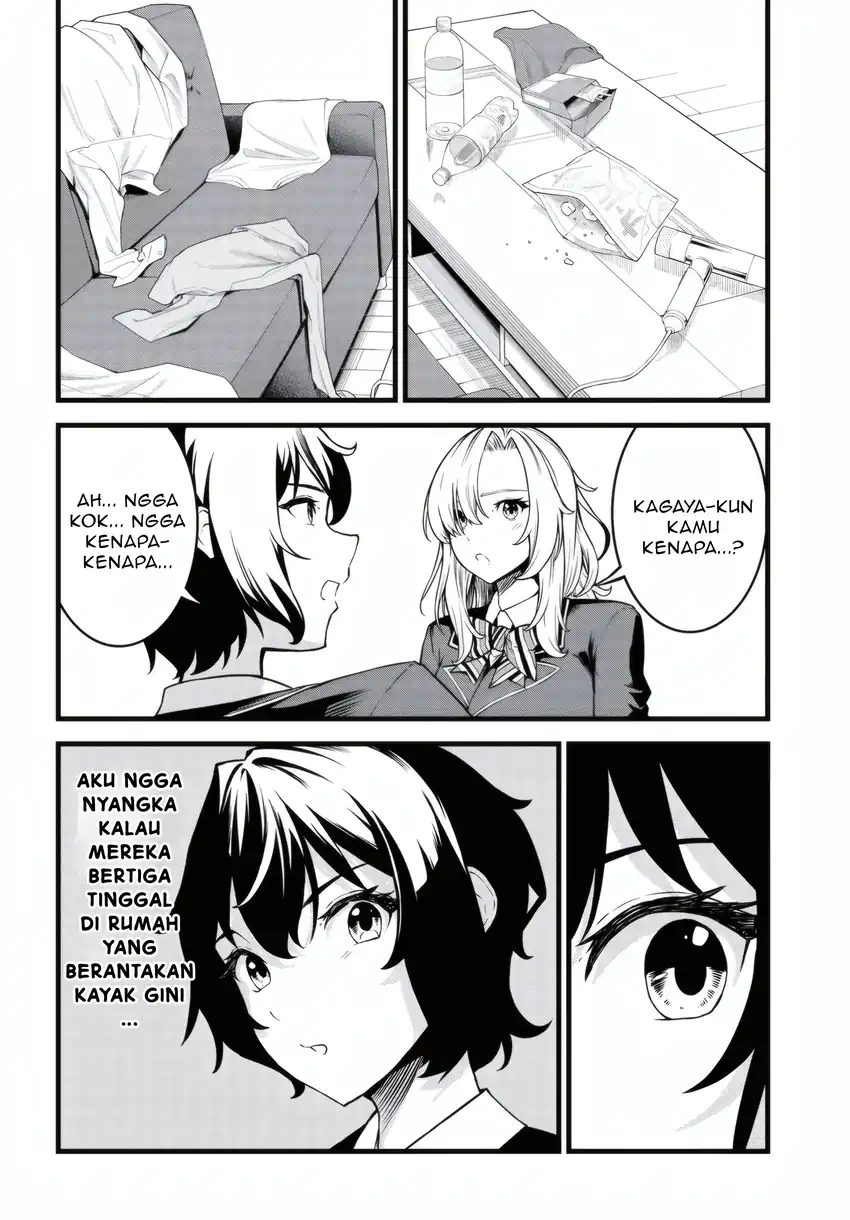 Tensai Bishoujo Sanshimai wa Isourou ni Dake Choro Kawaii Chapter 02 page 10