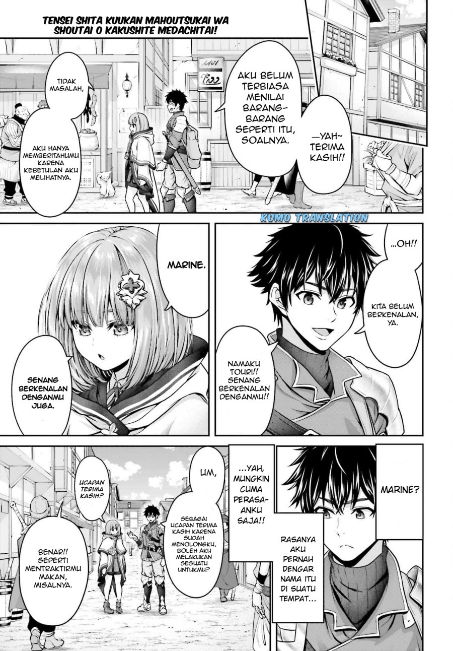 Tensei shita Kuukan Mahoutsukai wa Shoutai Kakushite Medachitai! Chapter 02 page 40