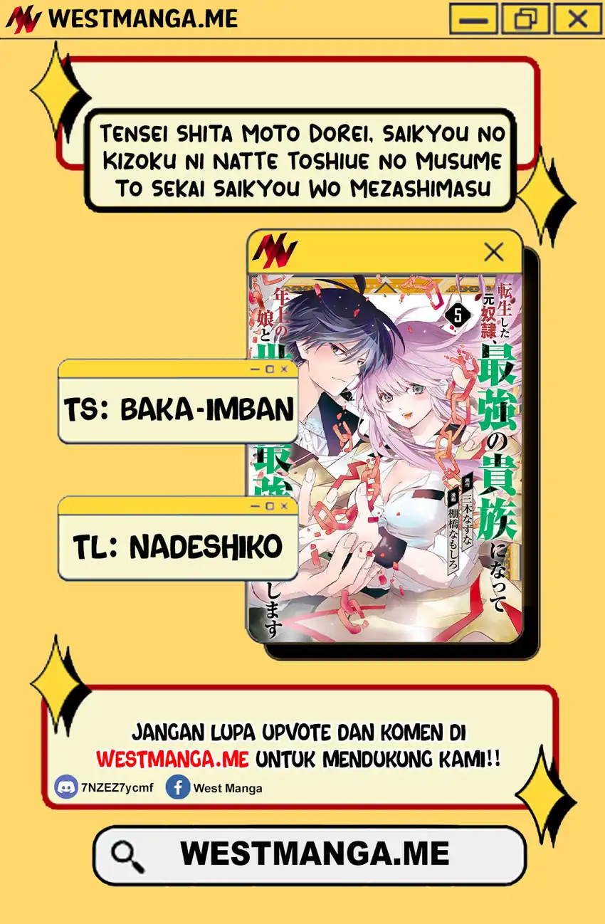 Baca Tensei Shita Moto Dorei, Saikyou no Kizoku ni Natte Toshiue no Musume to Sekai Saikyou wo Mezashimasu - Chapter 13 halaman 3