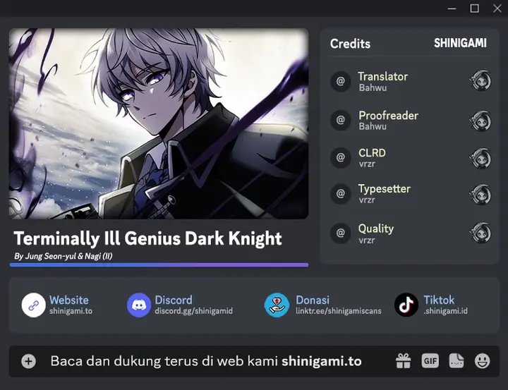Baca Terminally-Ill Genius Dark Knight - Chapter 126 halaman 1