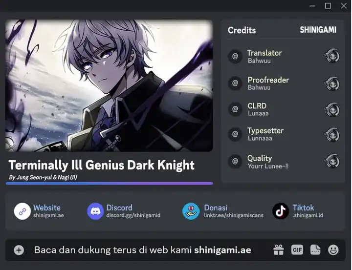 Baca Terminally-Ill Genius Dark Knight - Chapter 128 halaman 1