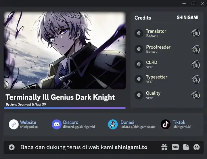 Baca Terminally-Ill Genius Dark Knight - Chapter 136 halaman 1