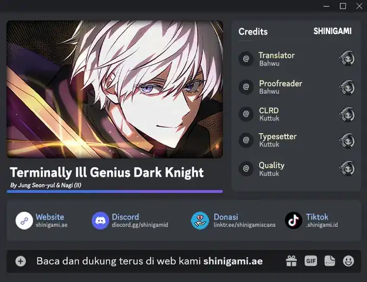 Baca Terminally-Ill Genius Dark Knight - Chapter 138 halaman 1