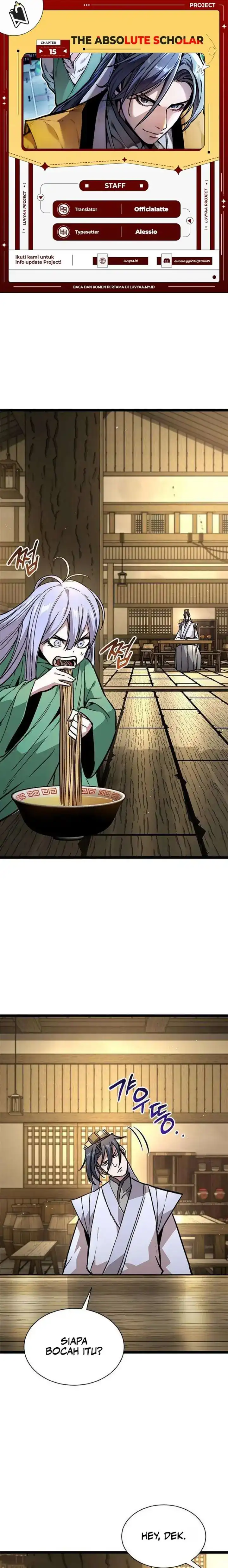 Baca The Absolute Scholar - Chapter 15 halaman 1
